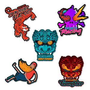 RideGuard Bike Sticker Pack