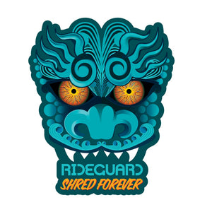 RideGuard Bike Sticker Shred Forever
