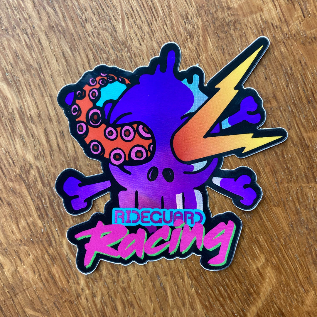RideGuard Racing Bike Sticker 