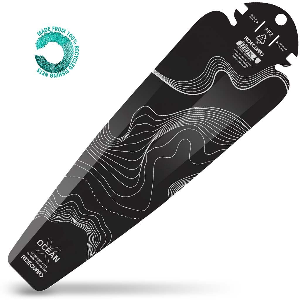 Saddle Ass Fender Mudguard Made From 100% Recycled Fishing Nets