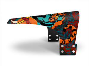 RideGuard Dink Tiger Kids Mudguard Fender Clip On