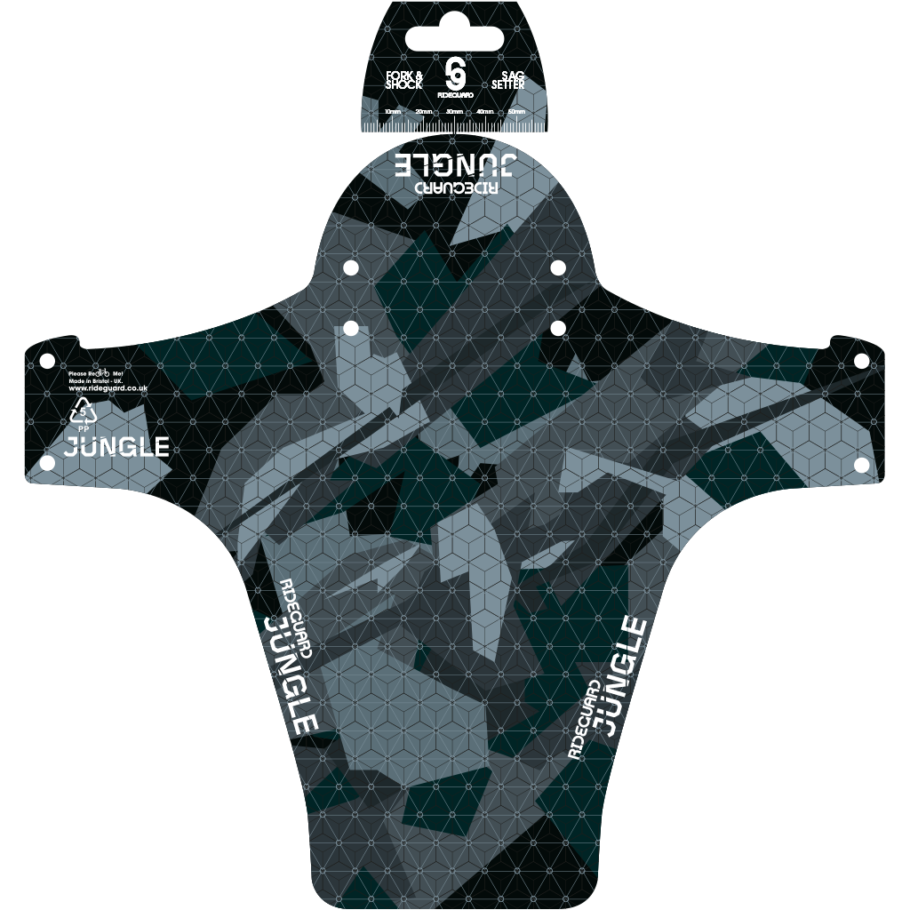 PF1 Jungle Ash Front MTB Mudguard Fender RideGuard